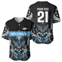 World Cricket Custom New Zealand Baseball Jersey Kia kaha nga Potae Pango LT9 - Polynesian Pride