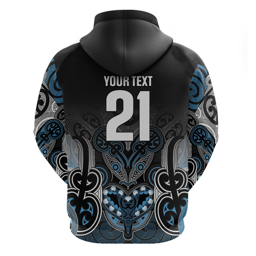 World Cricket Custom New Zealand Hoodie Kia kaha nga Potae Pango LT9 - Polynesian Pride