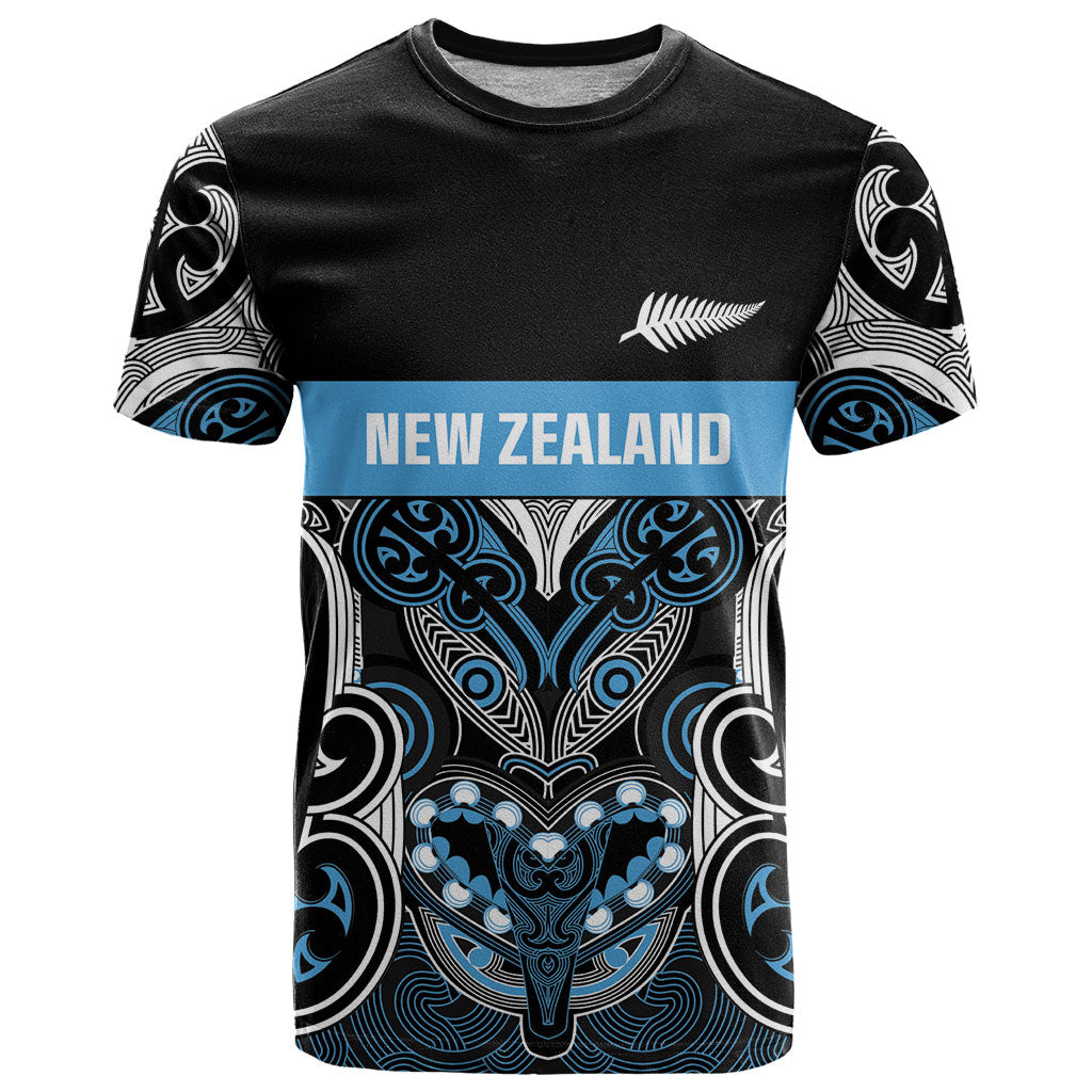 World Cricket Custom New Zealand T Shirt Kia kaha nga Potae Pango