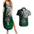 Your Matter Suicide Prevention Couples Matching Summer Maxi Dress and Hawaiian Shirt Green Polynesian Tribal LT9 Green - Polynesian Pride