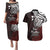 Your Matter Suicide Prevention Couples Matching Puletasi Dress and Hawaiian Shirt Red Polynesian Tribal LT9 Red - Polynesian Pride