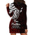 Your Matter Suicide Prevention Hoodie Dress Red Polynesian Tribal LT9 - Polynesian Pride