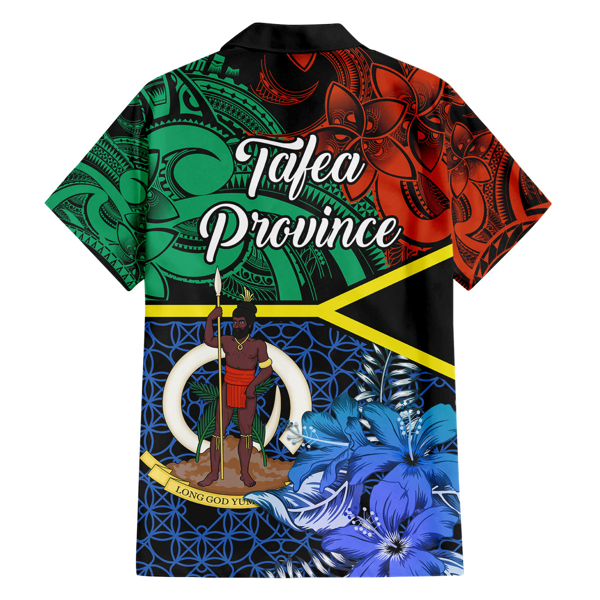 Tafea Day Family Matching Short Sleeve Bodycon Dress and Hawaiian Shirt Vanuatu Sand Drawing With Polynesian Pattern LT9 - Polynesian Pride