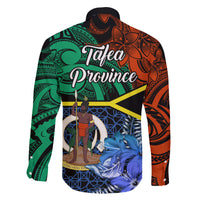 Tafea Day Family Matching Short Sleeve Bodycon Dress and Hawaiian Shirt Vanuatu Sand Drawing With Polynesian Pattern LT9 - Polynesian Pride