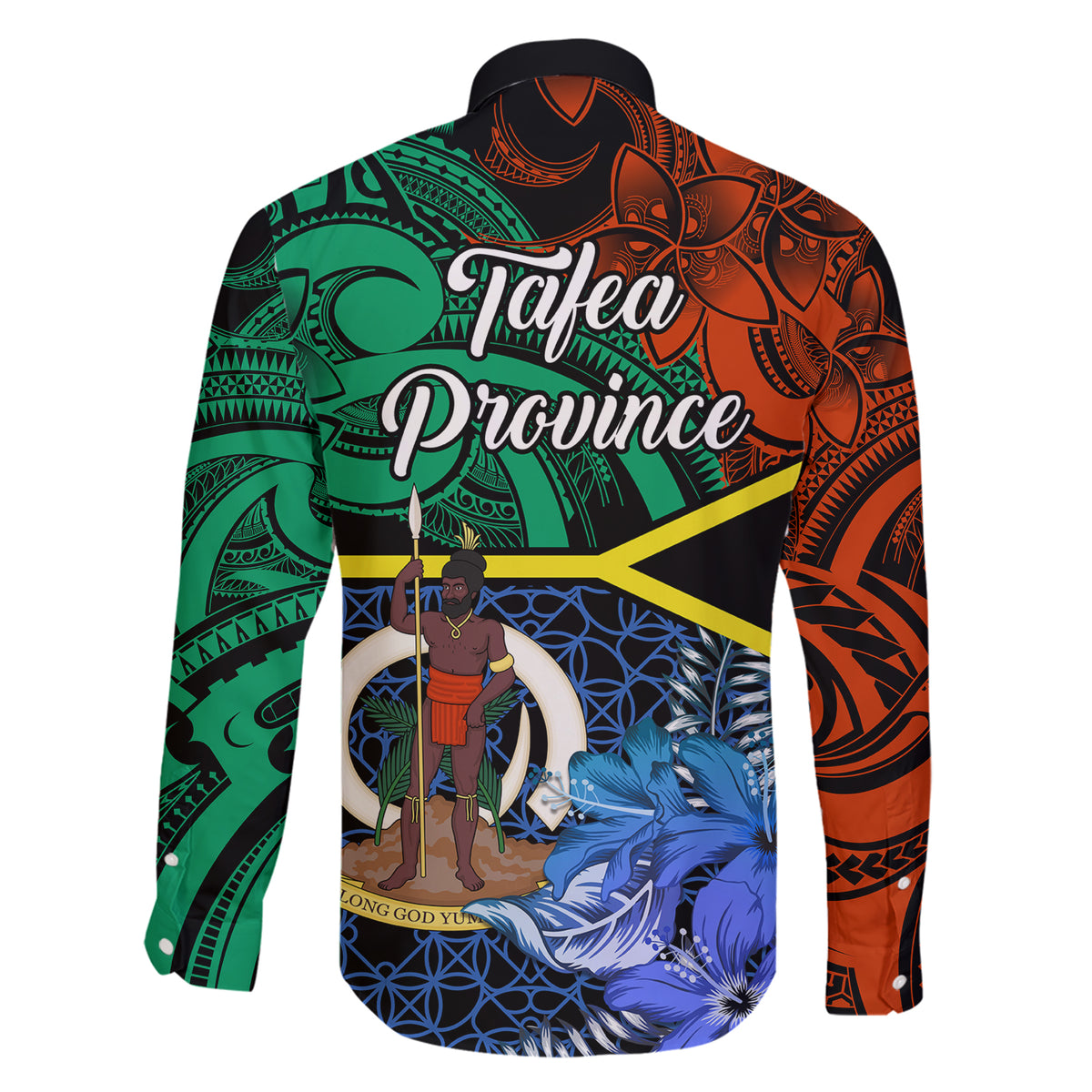 Tafea Day Family Matching Short Sleeve Bodycon Dress and Hawaiian Shirt Vanuatu Sand Drawing With Polynesian Pattern LT9 - Polynesian Pride