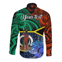 personalised-tafea-day-long-sleeve-button-shirt-vanuatu-sand-drawing-with-polynesian-pattern