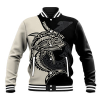 Personalised Polynesia Fishing Baseball Jacket With Maori Hei Matau Fish Hook Gold Art LT9 Unisex Gold - Polynesian Pride