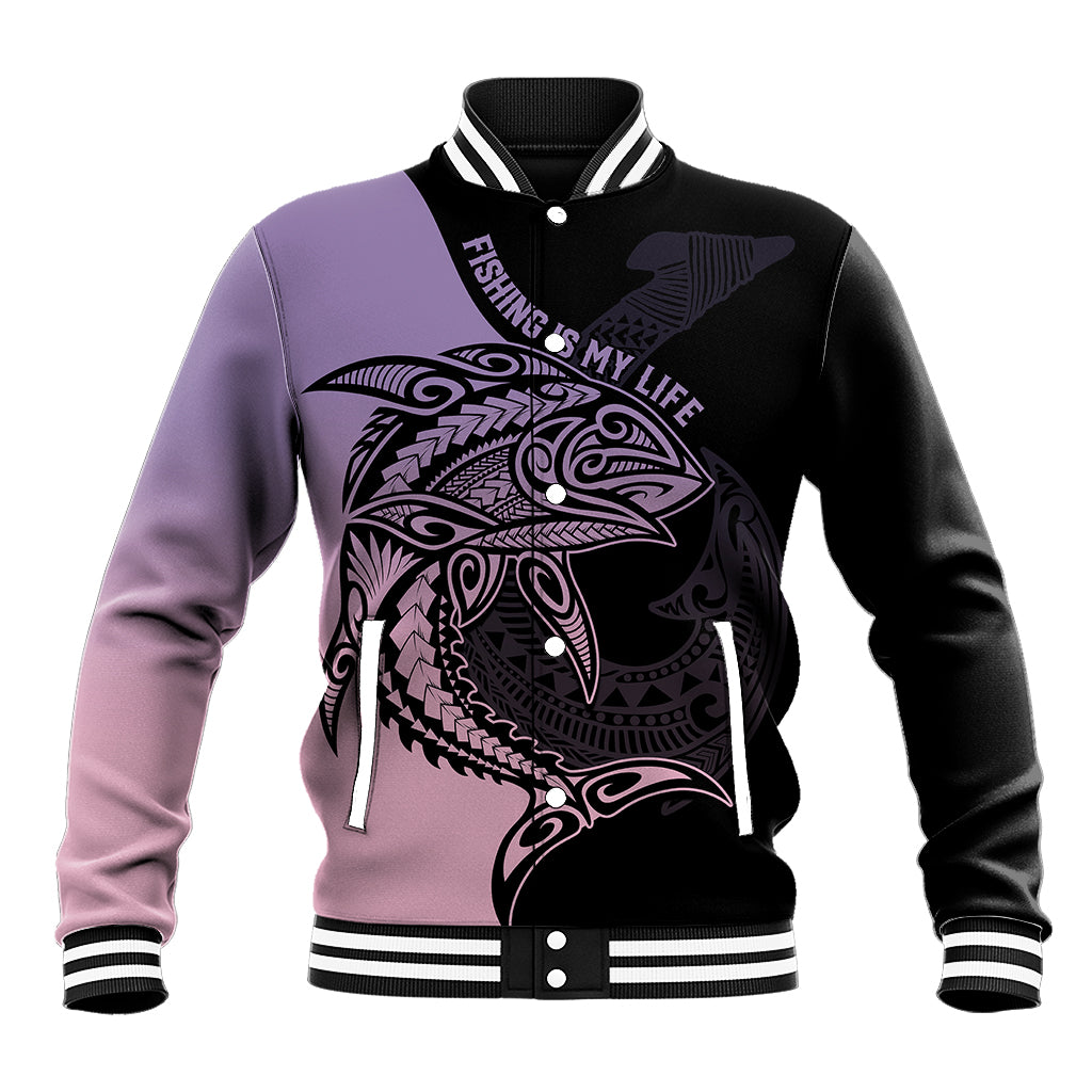 personalised-polynesia-fishing-baseball-jacket-with-maori-hei-matau-fish-hook-pastel-art