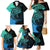 personalised-polynesia-fishing-family-matching-mermaid-dress-and-hawaiian-shirt-with-maori-hei-matau-fish-hook-turquoise-art