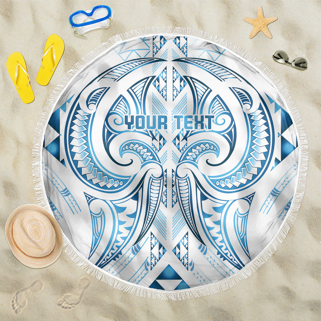 Maori Rugby Custom Ngaru Mangopare Beach Blanket Kahui Whetu Niho Taniwha Motif LT9 One Size 150cm Galaxy - Polynesian Pride
