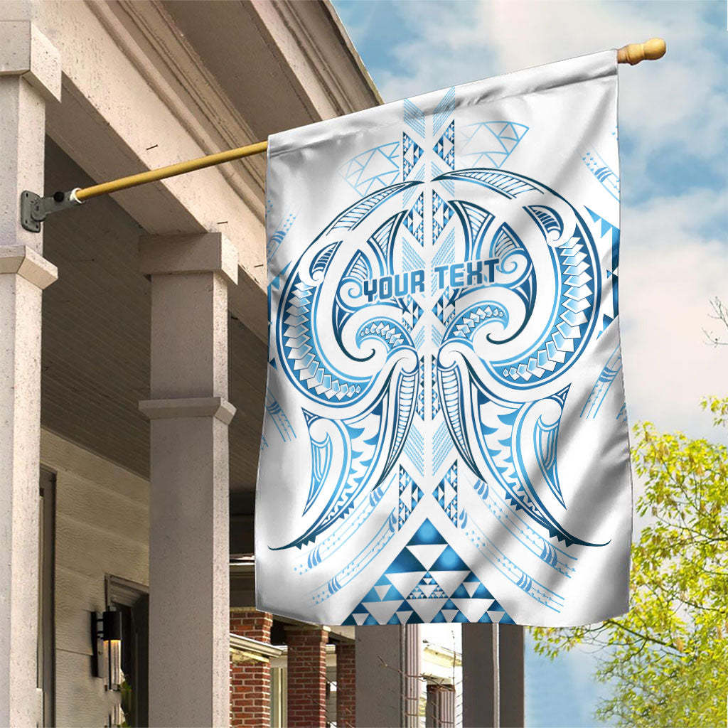 Maori Rugby Custom Ngaru Mangopare Garden Flag Kahui Whetu Niho Taniwha Motif LT9 House Flag Galaxy - Polynesian Pride