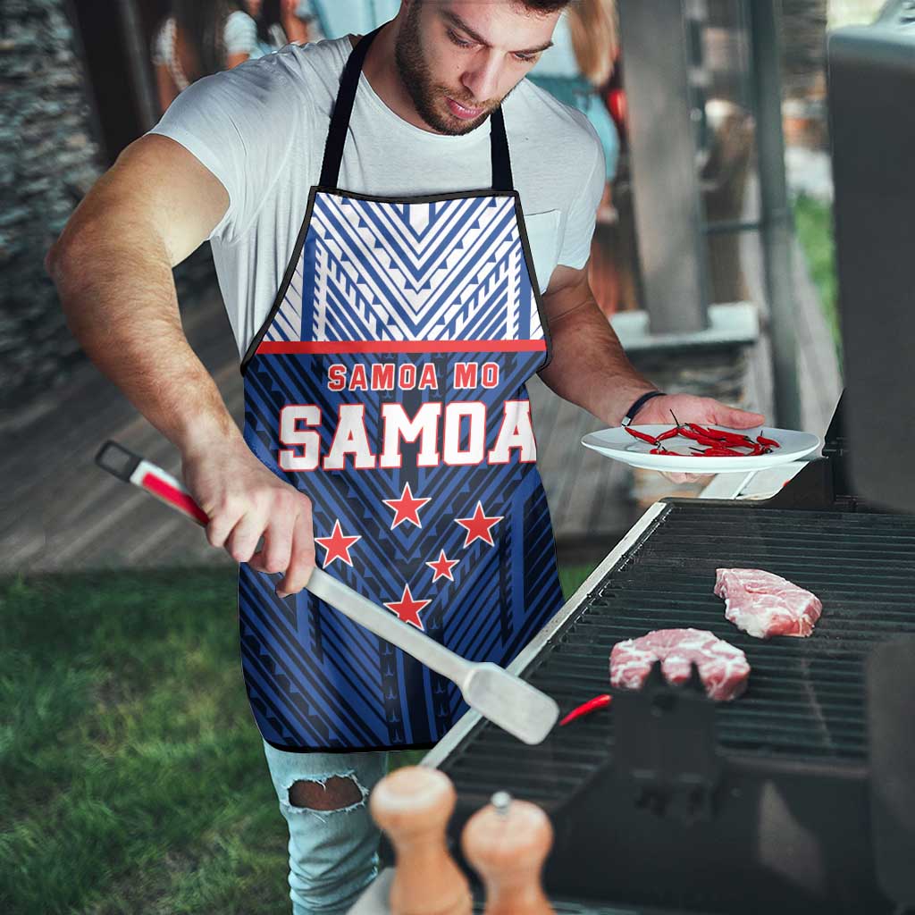 Rugby Toa Samoa Apron Samoa mo Samoa Island Warrior Pride - Polynesian Pride