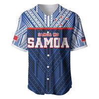 Custom Rugby Toa Samoa Baseball Jersey Samoa mo Samoa Island Warrior Pride - Polynesian Pride