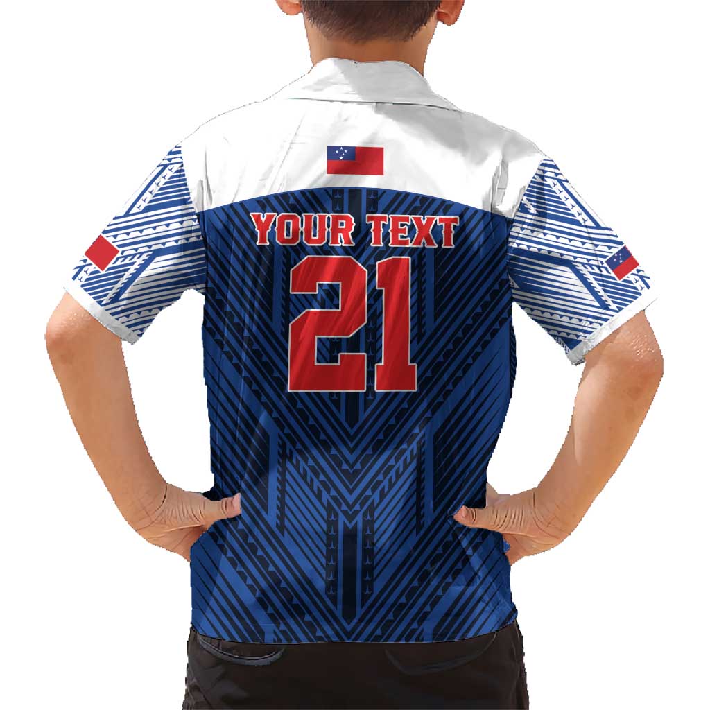 Custom Rugby Toa Samoa Hawaiian Shirt Samoa mo Samoa Island Warrior Pride - Polynesian Pride