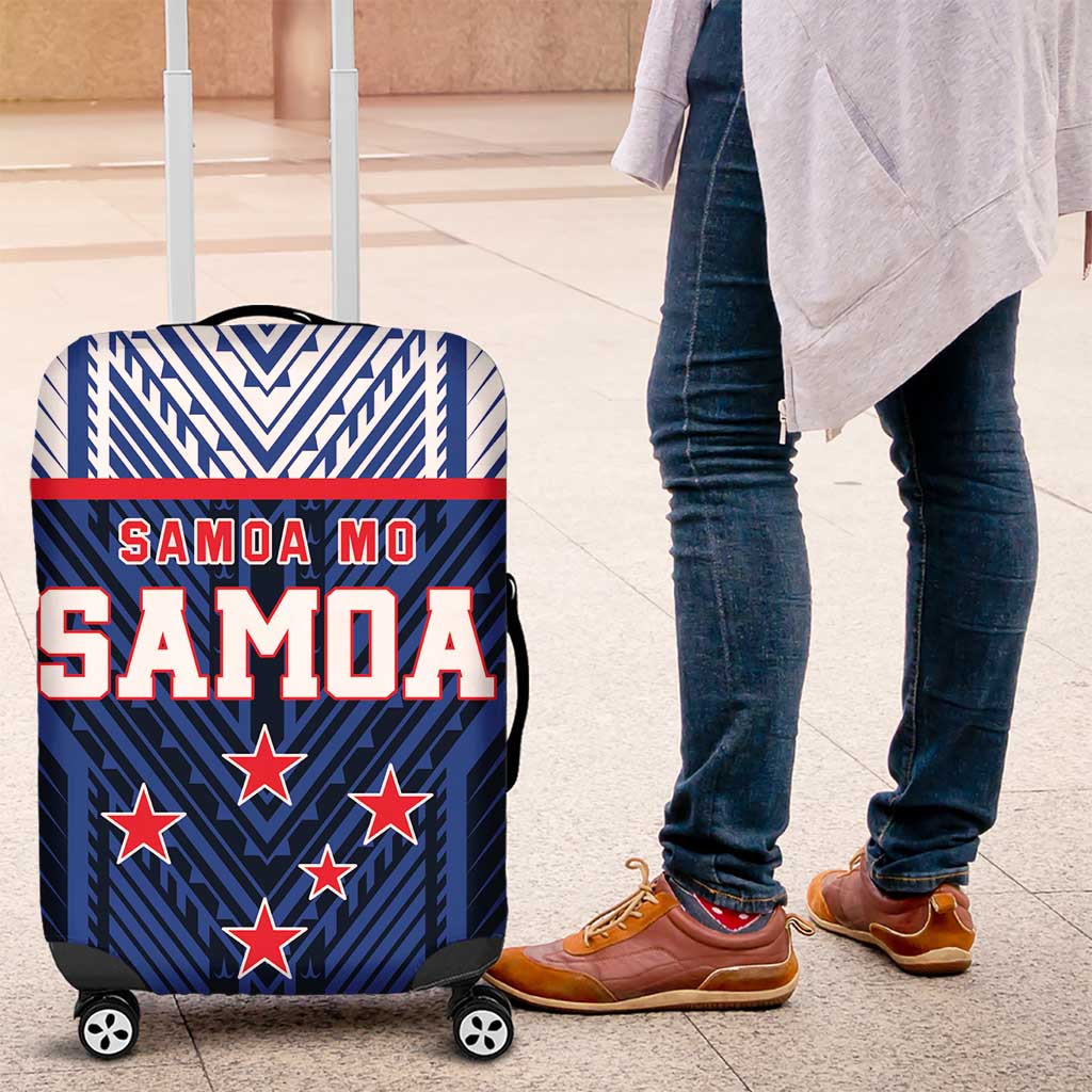 Rugby Toa Samoa Luggage Cover Samoa mo Samoa Island Warrior Pride - Polynesian Pride