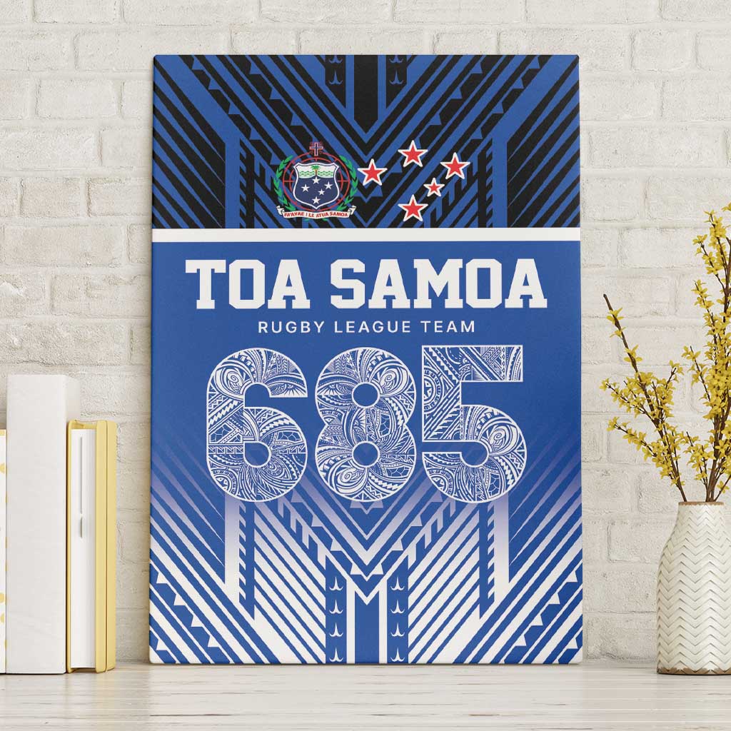 Toa Samoa 685 Canvas Wall Art Uso Aso Uma For Life For Samoa - Polynesian Pride