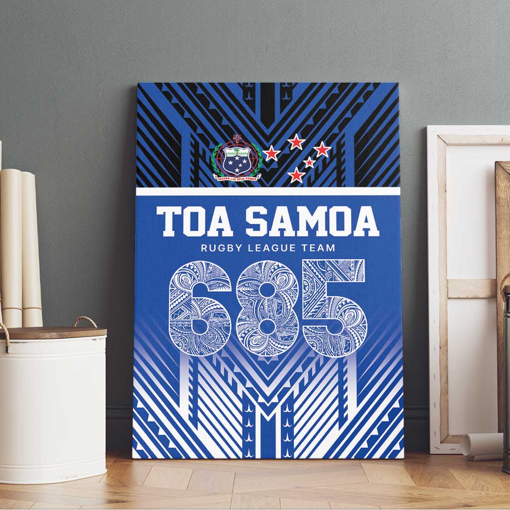 Toa Samoa 685 Canvas Wall Art Uso Aso Uma For Life For Samoa - Polynesian Pride