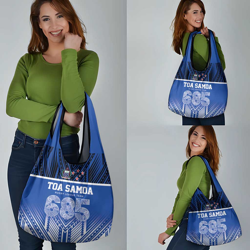 Toa Samoa 685 Grocery Bag Uso Aso Uma For Life For Samoa - Polynesian Pride