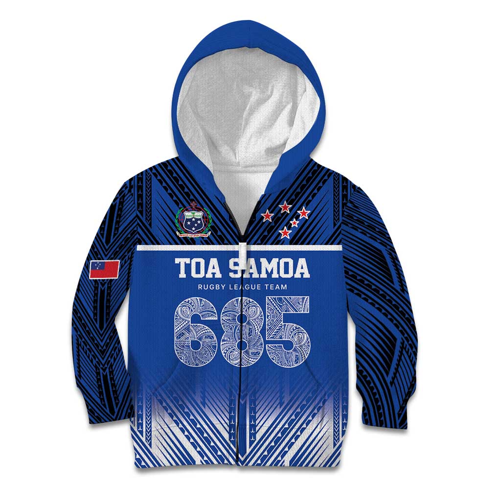 Toa Samoa 685 Kid Hoodie Uso Aso Uma For Life For Samoa - Polynesian Pride