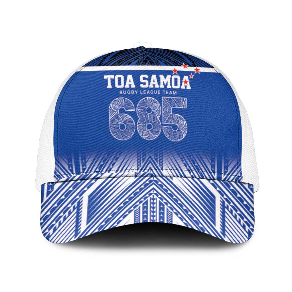 Toa Samoa 685 Mesh Trucker Cap Uso Aso Uma For Life For Samoa - Polynesian Pride