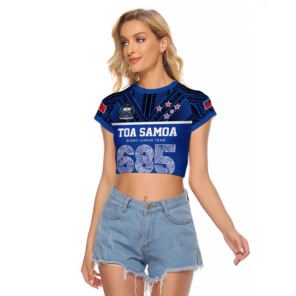Toa Samoa 685 Raglan Cropped T Shirt Uso Aso Uma For Life For Samoa - Polynesian Pride