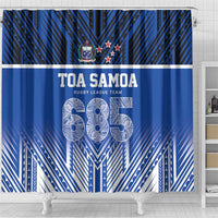 Toa Samoa 685 Shower Curtain Uso Aso Uma For Life For Samoa - Polynesian Pride