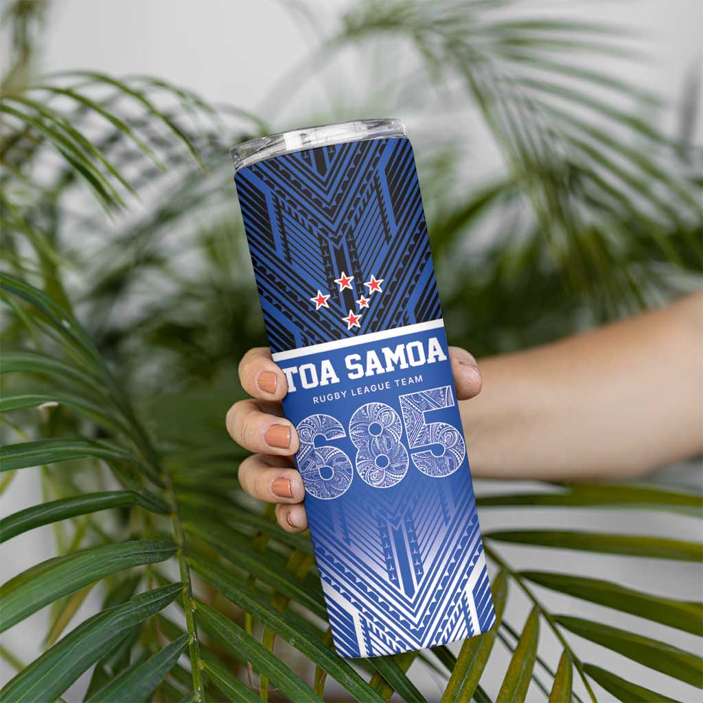 Toa Samoa 685 Skinny Tumbler Uso Aso Uma For Life For Samoa - Polynesian Pride