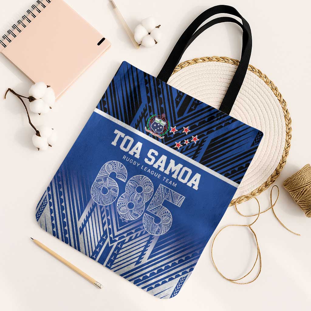 Toa Samoa 685 Tote Bag Uso Aso Uma For Life For Samoa - Polynesian Pride