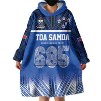 Toa Samoa 685 Wearable Blanket Hoodie Uso Aso Uma For Life For Samoa - Polynesian Pride