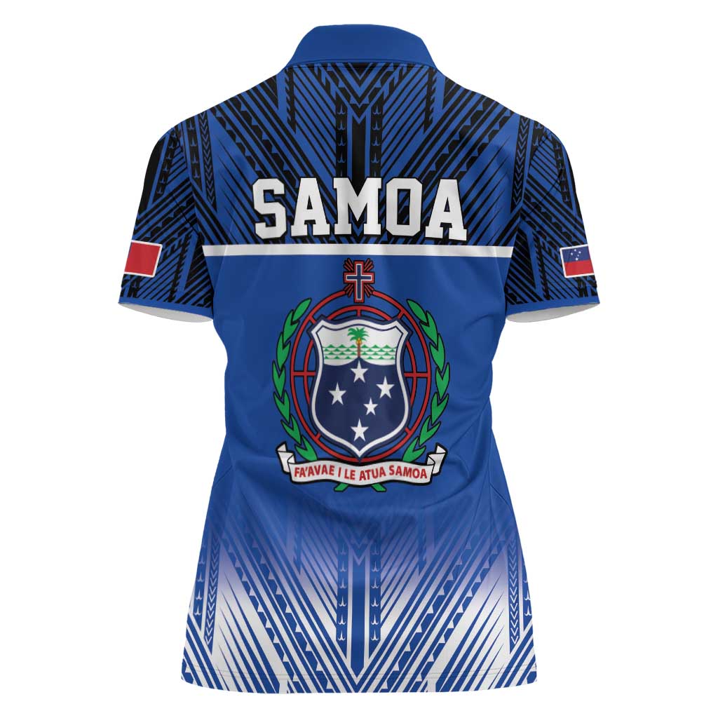 Toa Samoa 685 Women Polo Shirt Uso Aso Uma For Life For Samoa - Polynesian Pride