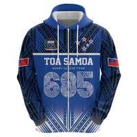 Toa Samoa 685 Zip Hoodie Uso Aso Uma For Life For Samoa - Polynesian Pride