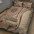 Samoa Siapo Arty Quilt Bed Set Brown Style LT9 - Polynesian Pride