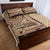 Samoa Siapo Arty Quilt Bed Set Brown Style LT9 - Polynesian Pride