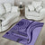 Samoa Siapo Arty Area Rug Purple Style LT9 - Polynesian Pride