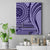 Samoa Siapo Arty Canvas Wall Art Purple Style LT9 Purple - Polynesian Pride