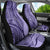 Samoa Siapo Arty Car Seat Cover Purple Style LT9 - Polynesian Pride