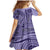 Samoa Siapo Arty Family Matching Mermaid Dress and Hawaiian Shirt Purple Style LT9 - Polynesian Pride