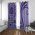 Samoa Siapo Arty Window Curtain Purple Style LT9 With Grommets Purple - Polynesian Pride