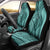 Samoa Siapo Arty Car Seat Cover Turquoise Style LT9 - Polynesian Pride