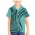 Samoa Siapo Arty Family Matching Mermaid Dress and Hawaiian Shirt Turquoise Style LT9 Son's Shirt Turquoise - Polynesian Pride