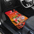 Personalised Wishes in Tahitian Christmas Car Mats French Polynesia Santa Beach LT9 - Polynesian Pride