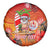 Personalised Wishes in Tahitian Christmas Spare Tire Cover French Polynesia Santa Beach LT9 - Polynesian Pride