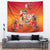 Personalised Wishes in Tahitian Christmas Tapestry French Polynesia Santa Beach LT9 - Polynesian Pride