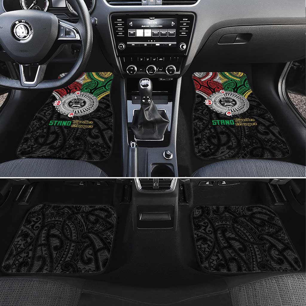 Aotearoa and Cook Islands Mo Te Tiriti Car Mats New Zealand Honour The Treaty Ake!Ake!Ake!