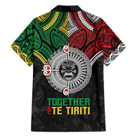 Aotearoa and Cook Islands Mo Te Tiriti Hawaiian Shirt New Zealand Honour The Treaty Ake!Ake!Ake! LT9 - Polynesian Pride