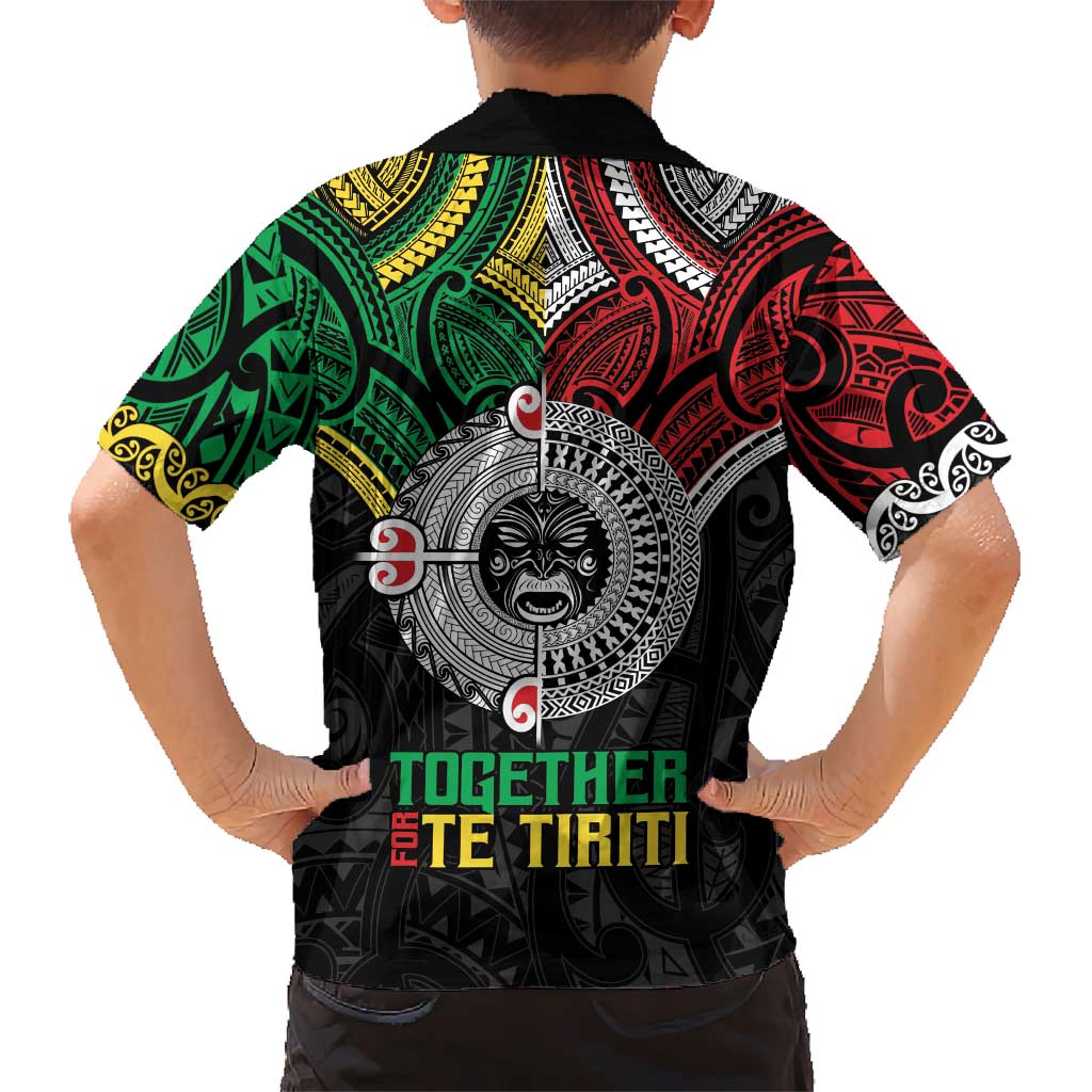 Aotearoa and Cook Islands Mo Te Tiriti Hawaiian Shirt New Zealand Honour The Treaty Ake!Ake!Ake! LT9 - Polynesian Pride