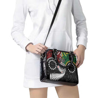 Aotearoa and Cook Islands Mo Te Tiriti Shoulder Handbag New Zealand Honour The Treaty Ake!Ake!Ake!