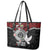 Aotearoa and Tonga Mo Te Tiriti Leather Tote Bag New Zealand Honour The Treaty Ake!Ake!Ake!