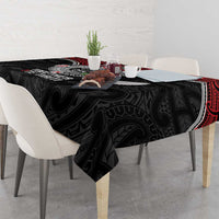 Aotearoa and Tonga Mo Te Tiriti Tablecloth New Zealand Honour The Treaty Ake!Ake!Ake! LT9 - Polynesian Pride