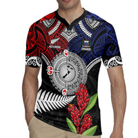 Aotearoa and Samoa Mo Te Tiriti Rugby Jersey Tangata Moana Stand with Tangata Whenua